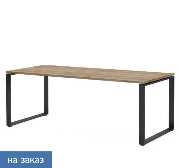 ROLA Стол для руководителя L200 (Гавана/Черный металл)