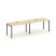 Рабочая станция 1 сторонняя SN-4P.ORS-004 (3160х600х750) (Тиквуд Светлый/Металл Антрацит)