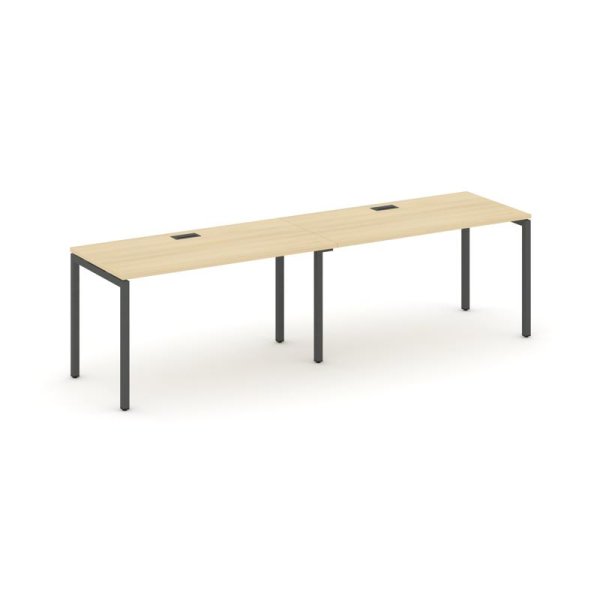 Рабочая станция 1 сторонняя SN-4P.ORS-004 (3160х600х750) (Акация Лорка/Металл Антрацит)