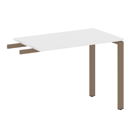 Приставной элемент БП.ПР-3 1000x600x750 (Белый/Мокко металл)