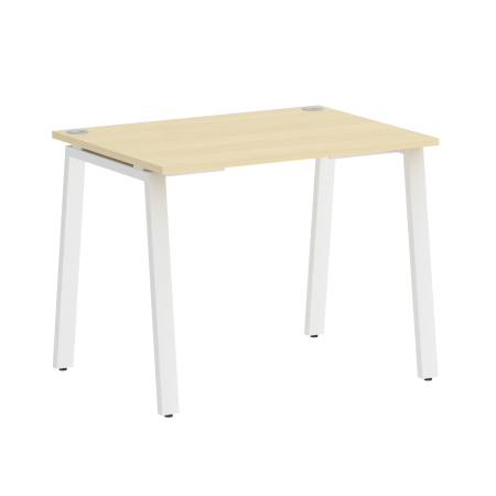 Стол письменный VR.SP-3-98.A 980х720х720 (Клен/Белый Металл)