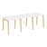 Рабочая станция на деревянных опорах Onix Wood OW.RS-3.0.8 2340x800x750 (Тиквуд Светлый/Дуб Темный)
