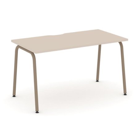 Стол рабочий ES.SP-3-VK (1380х730х750) (Капучино/Металл Латте)