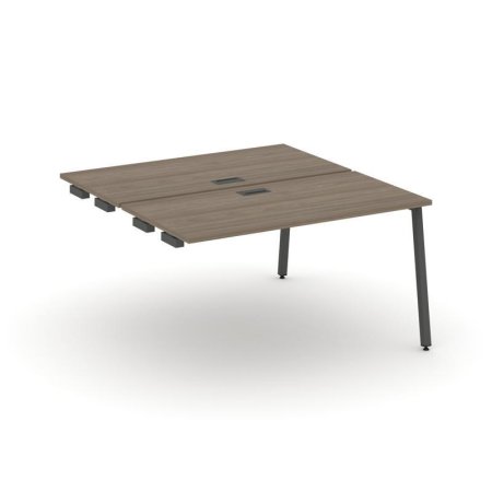 Стол-приставка к опорным элементам SN-4A.DPRS-023 (1380х1632х750) (Вяз Благородный/Металл Антрацит)