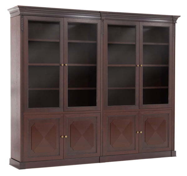 Шкаф комбинированный L279 106 510.510/601.602 WAL 2790х500х2340 (Орех Танганьика)