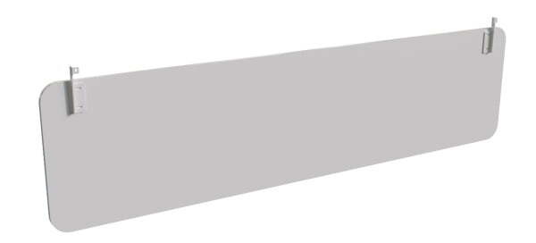 Передний щит для стола 160 ЛДСП с креплением Steel 11816П 1500x18x396 (Белый)