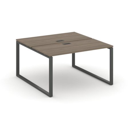 Рабочая станция 2-х сторонняя SN-6O.DRS-011 (980х1432х750) (Вяз Благородный/Металл Антрацит)