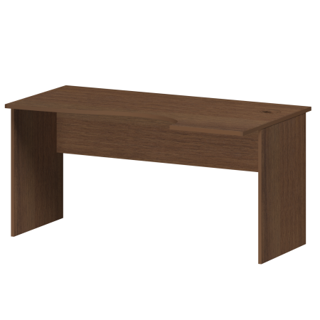 Стол эргономичный правый Арго А-202.ПР 1600x900x760 (Орех)