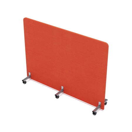 Акустическая мобильная перегородка SOFTOffice 011.МП.1612 1600x377x1200 (Orange)