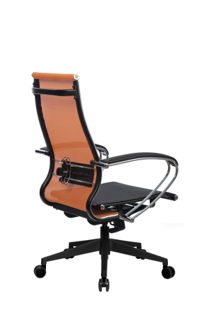 Кресло для руководителя Метта МЕТТА-9(MPRU)/подл.131/осн.002 (Оранжевый)