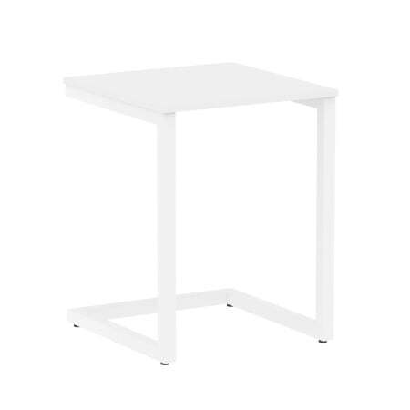 Компьютерный стол VR.SP-2-58 580x600x750 (Белый Бриллиант/Белый Металл)