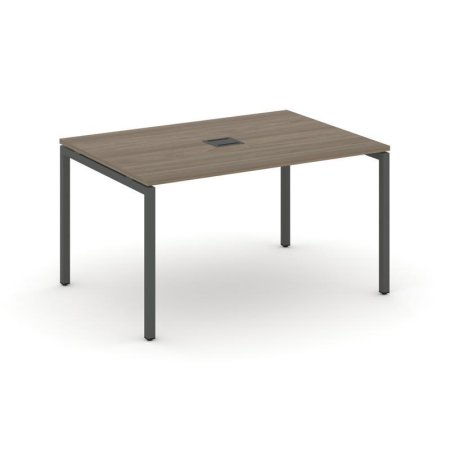 Стол переговорный SN-4P.SPRG-001 (980х980х750) (Вяз Благородный/Металл Антрацит)