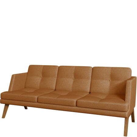 Диван офисный 3-х местный Беверли (Диван 3-местный kiton_09)