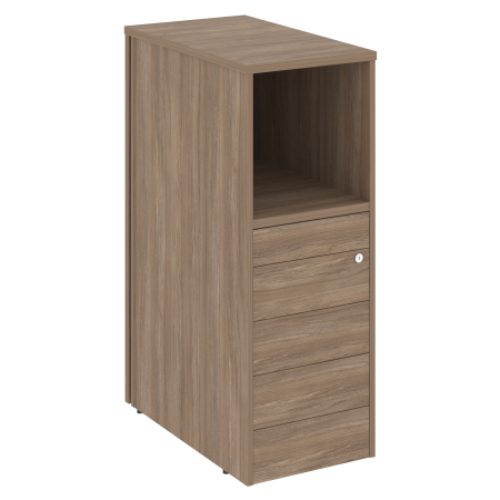 Тумба 5 ящиков TIP-ON завершающая, левая Onix O.R-TV-5TIPL 436x767x1185 (Дуб Аризона)