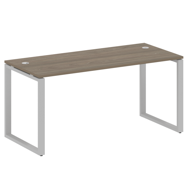 Стол письменный Metal System Style БО.СП-4 1600x720x750 (Вяз/Серый металл)