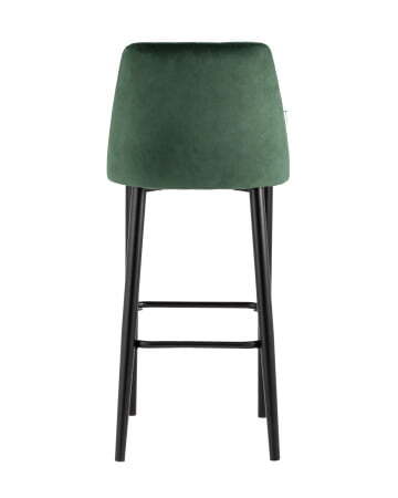 Стул барный Диего велюр зелёный (Стул барный Диего зеленый)