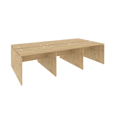 Рабочая станция Onix O.D.RS-6.1.7 2940x1475x750 (Тиквуд Светлый)