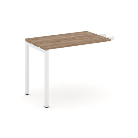 Брифинг-приставка SN-4P.BR-001 (580х600х750) (Дуб Табак/Металл Белый)