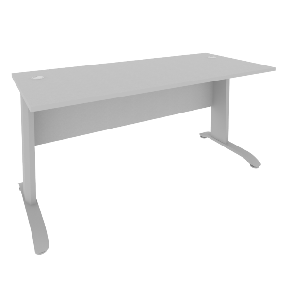 Стол письменный Riva ПЛ.СП-4 1600x720x750 (Серый/Металлик)