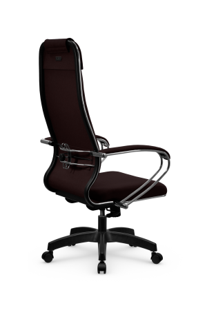 Кресло для руководителя Метта МЕТТА B 1m 32P/подл.127/осн.001 (Темно-коричневый)