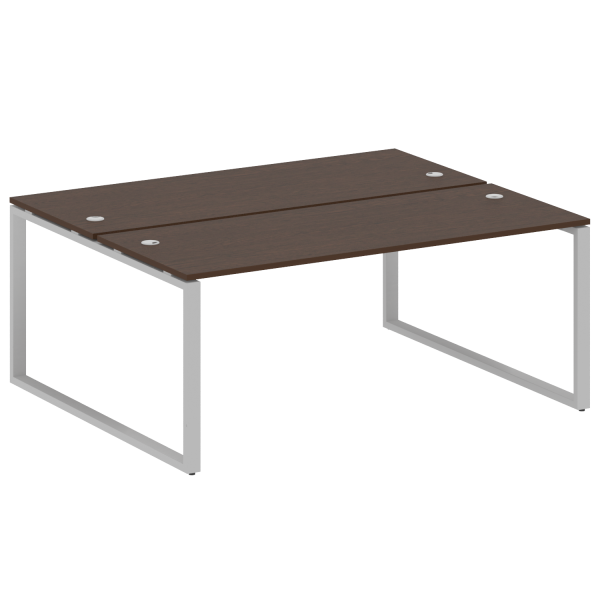 Рабочая станция Metal System Style БО.РАС-СП-2.5 1800x1475x750 (Венге Цаво/Серый металл)