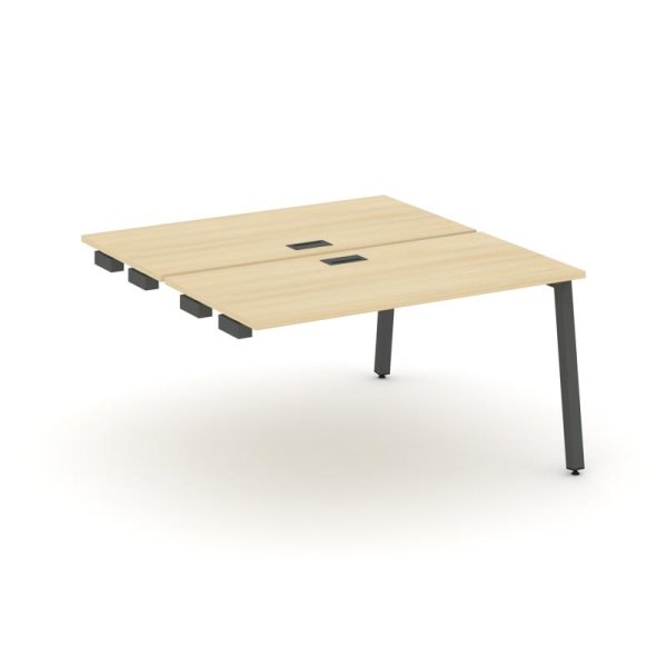 Стол-приставка к опорным элементам SN-5A.DPRS-003 (1380х1232х750) (Акация Лорка/Металл Антрацит)