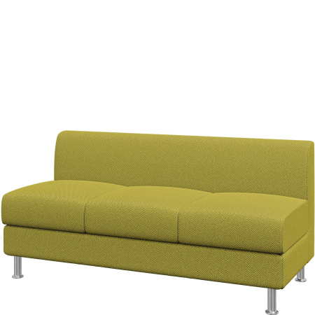 Диван Домино. Модуль 3-местный. (Модуль 3-местный sweet_green)