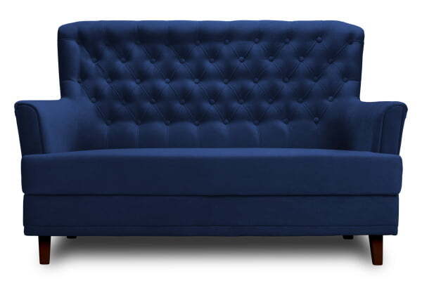 Диван 2-местный Caprize (1620x790x1000) Синий (Синий)