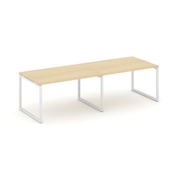 Стол переговорный SN-4O.SPRG-013.3 (2760х980х750) (Акация Лорка/Металл Белый)
