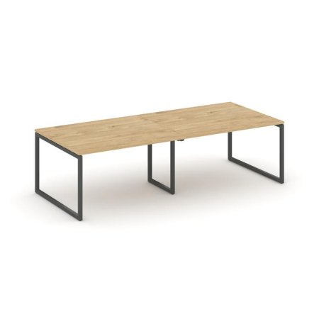 Стол переговорный SN-4O.SPRG-044.3 (3160х1180х750) (Тиквуд Светлый/Металл Антрацит)