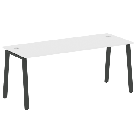 Стол письменный Metal System Style БА.СП-5 1800x720x750 (Белый/Антрацит металл)