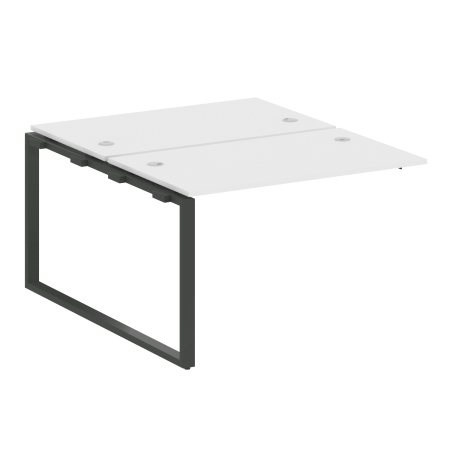 Проходной наборный элемент рабочей станции Metal System Style БО.ПРС-СП-2.2 1200x1475x750 (Белый/Антрацит металл)