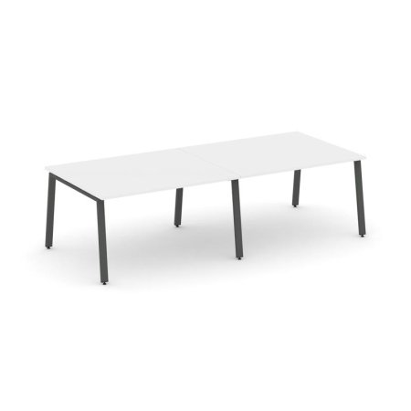 Стол переговорный SN-6A.SPRG-044.3 (3160х1180х750) (Белый/Металл Антрацит)