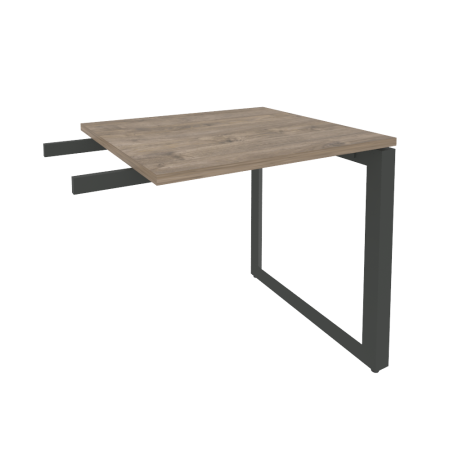 Брифинг приставка Onix O.MO-BR-7 780x720x750 (Тиквуд Темный/Черный металл)