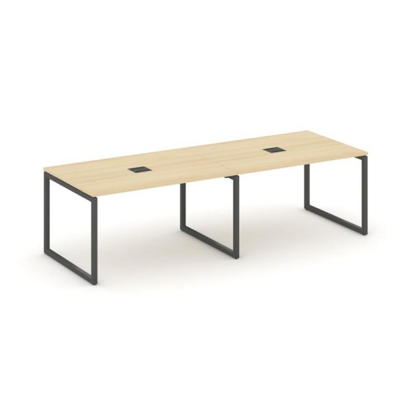 Стол переговорный SN-4O.SPRG-014 (3160х980х750) (Акация Лорка/Металл Антрацит)