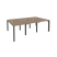 Рабочая станция на П-образном м/к Onix O.MP-D.RS-6.0.7 2340x1475x750 (Тиквуд Темный/Белый Металл)