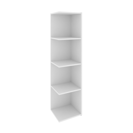 Модуль приставной 4 ячейки Locker Plus LK.PM-4 390x350x1593 (Белый)