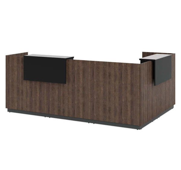 FASTA Приемная стойка угловая (Табак Графит)