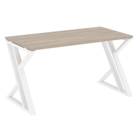 Стол рабочий VR.L-SRZ-3.7 1380x720x750 (Дуб Аттик/Белый металл)