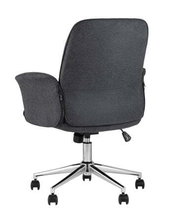 Стул офисный Simona серый (Офисное кресло Simona серый)