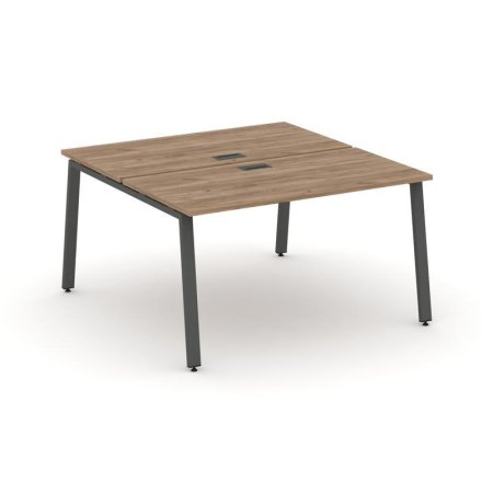 Рабочая станция 2-х сторонняя SN-6A.DRS-001 (980х1232х750) (Дуб Табак/Металл Антрацит)