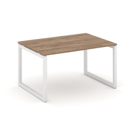 Стол переговорный SN-5O.SPRG-001.3 (980х980х750) (Дуб Табак/Металл Белый)