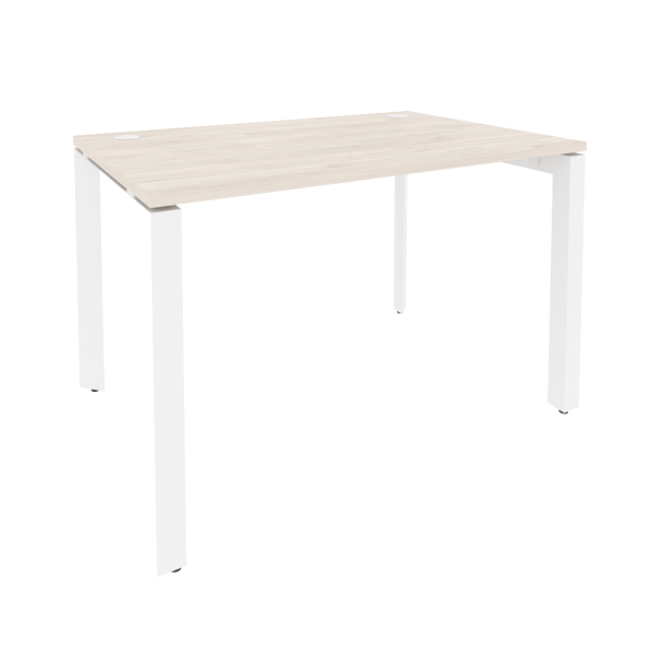 Стол рабочий на П-образном м/к Onix O.MP-SP-2.8 1180x800x750 (Денвер Светлый/Белый Металл)