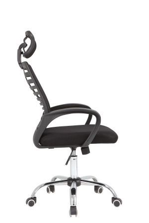 AL 777 Кресло офисное, ткань | сетка (Черный)