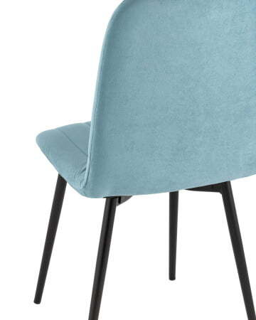Стул Easy велюр пыльно-голубой (Стул Easy пыльно-голубой)