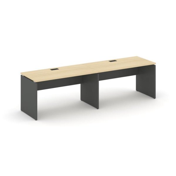 Рабочая станция 1 сторонняя SN-D.ORS-024 (3160х800х750) (Акация Лорка/Антрацит)