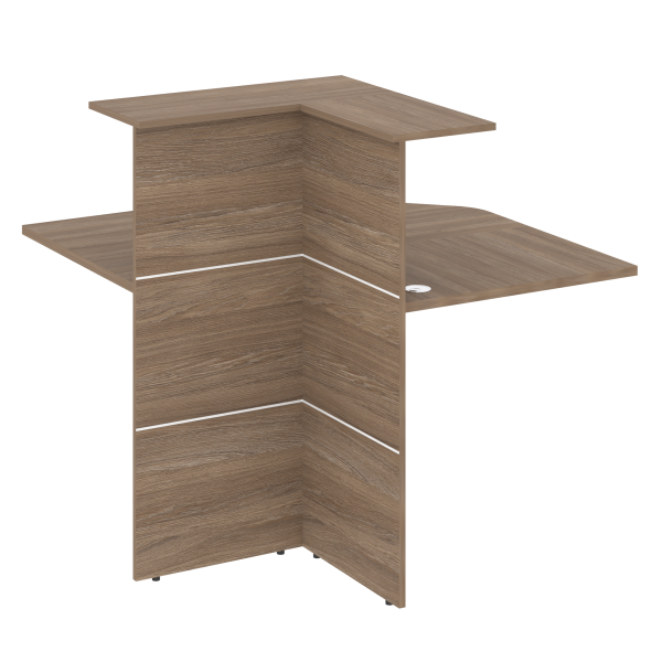 Модуль угловой внутренний высокий левый Onix О.R-MU.VNUL 1195x1195x1160 (Дуб Аризона)