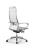 Кресло для руководителя Метта Samurai L1-3K - Infinity /Uc02/Nc02/K2cL(M26.B32.G25.W03) (Белый)