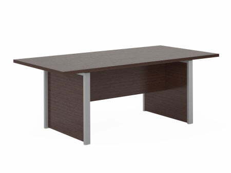 Стол переговоров Flash FLS220 2000x1000x742 (Дуб темныйСерый)