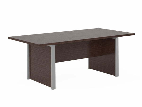 Стол переговоров Flash FLS220 2000x1000x742 (Дуб темныйСерый)